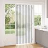 Insect Screen Door Curtain Chenille Grey and White 90 X 220 Cm
