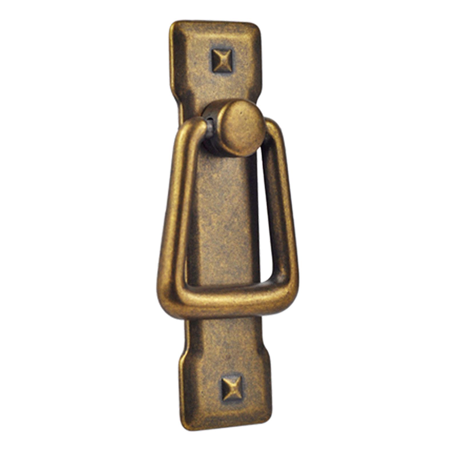 

Ручка для двери шкафа из цинкового сплава, ручка для шкафа, винтажная мебель, украшение, простая установка A