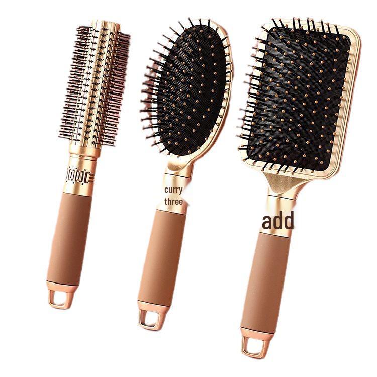 Air Cushion Hair Comb: Massage, Detangle & Style for Long, Curly Hair