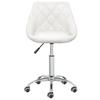 VidaXL Swivel Office Chair Computer Chair Office Seat Computer Armchair Interior Height Adjustable White 335189
