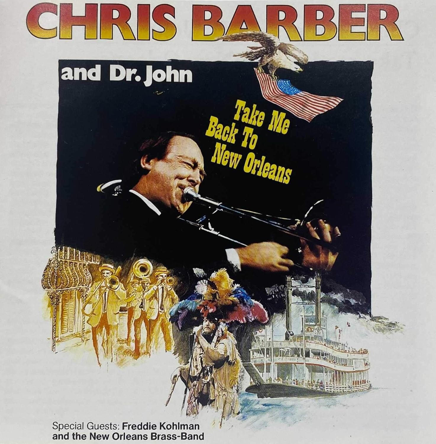 

CD CHRIS BARBER, DR. JOHN, VIC PITT, R - Take Me Back to TKCB30512 Japan ObiJazz Used
