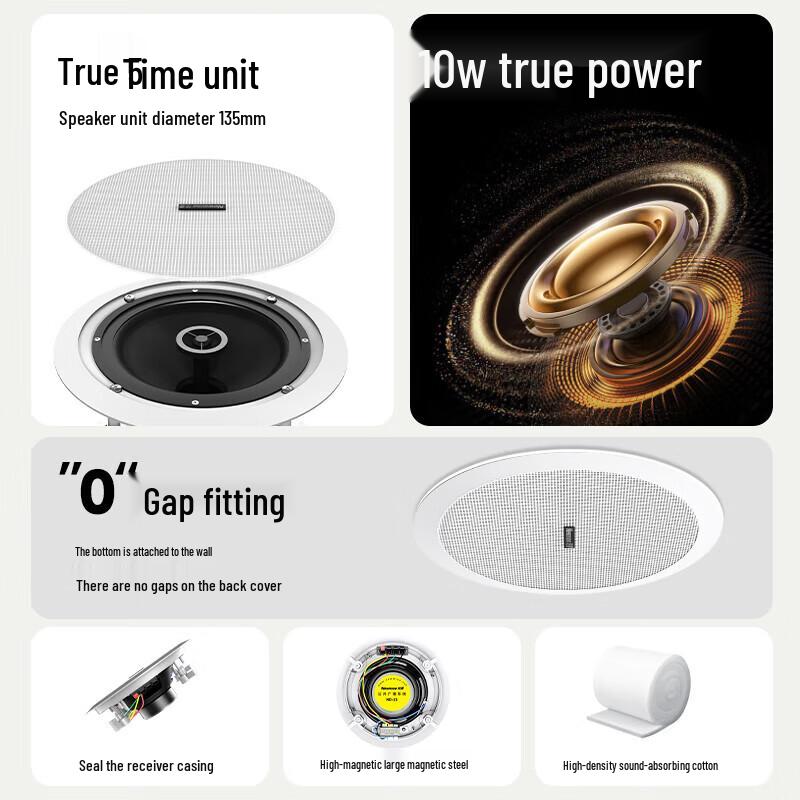 Newmine ND-15 Coaxial Ceiling Speaker System (CN version)