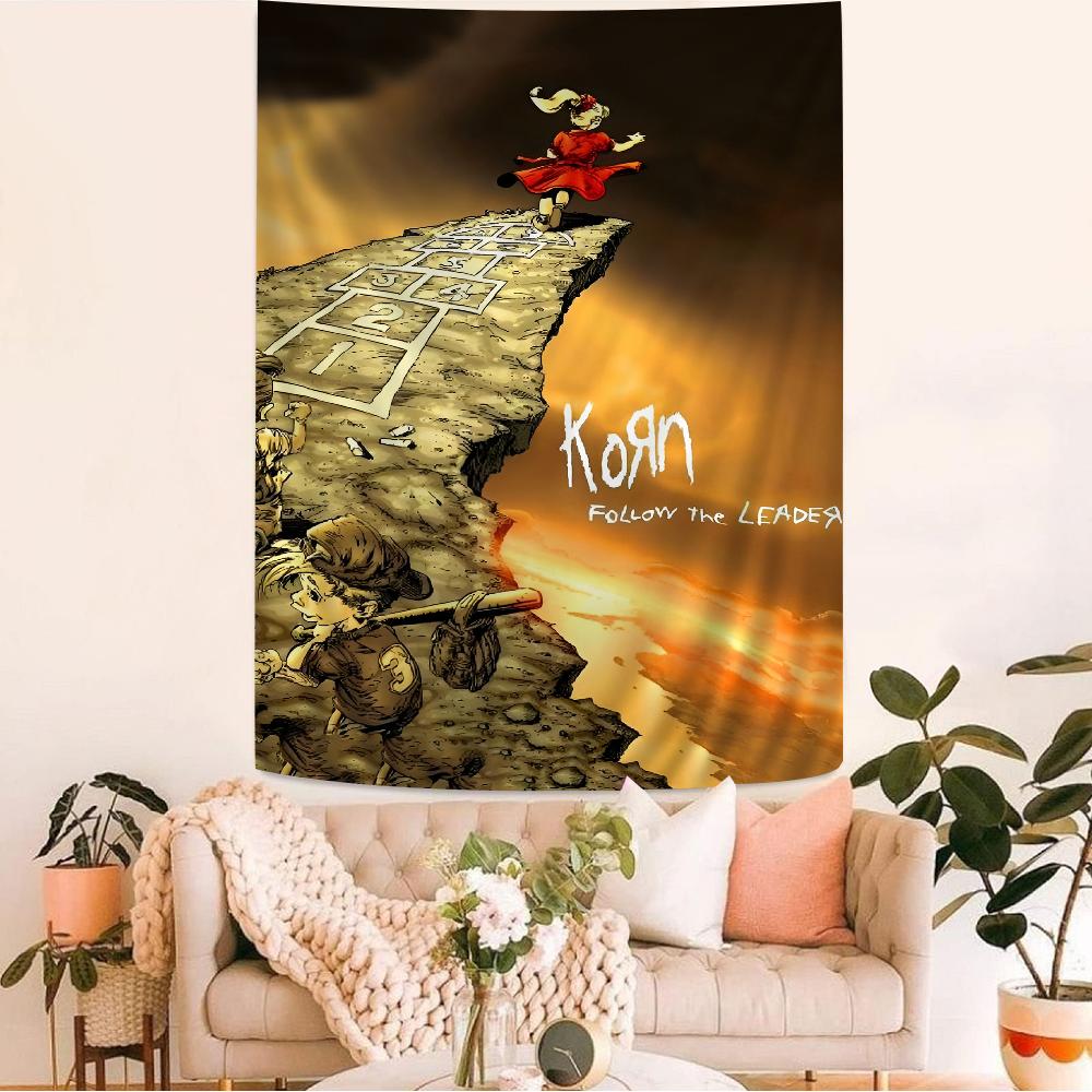 KkornRock Hippie Wall Hanging Tapestries Bohemian Wall Tapestries Mandala INS Home Decor