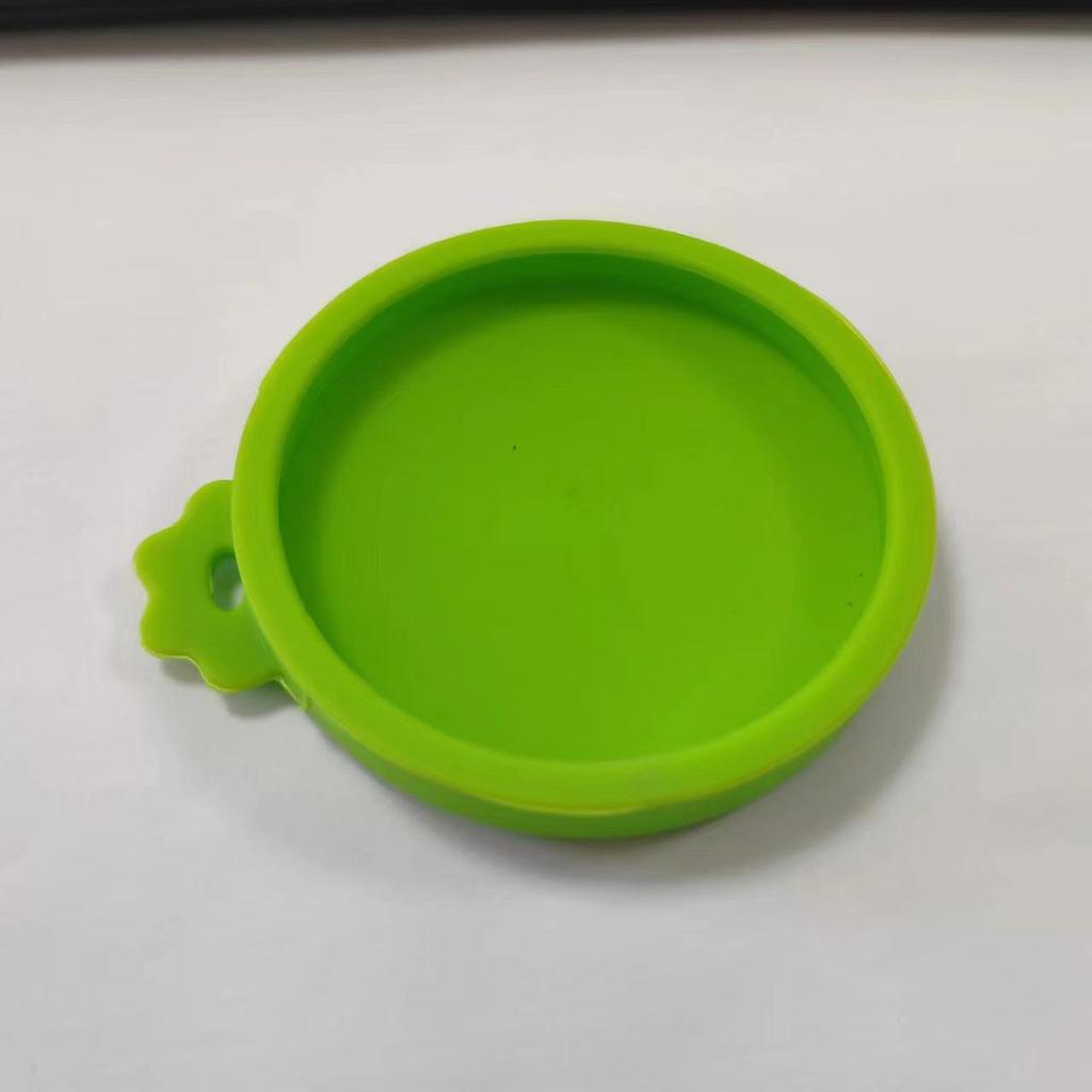 Silicone Pet Food Can Lid - Airtight Seal for Cats & Dogs, 3-in-1 Design