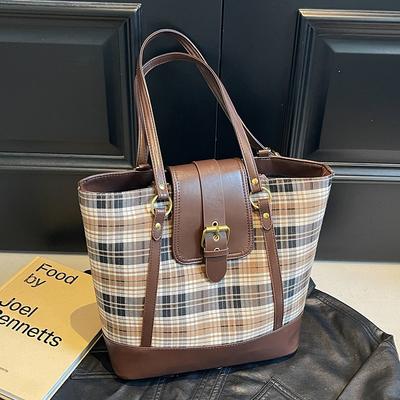 Large Capacity Commuter Tote Bag Women's Leisure New Versatile Shoulder Shopping Bag Fashion Backpack
