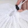 Cospys Large Laundry Net, 60x90cm, Extra Large Washing Machine Net with Coarse Mesh, Drawstring Closure, for Storage, Pillows, and Large Items (Black,