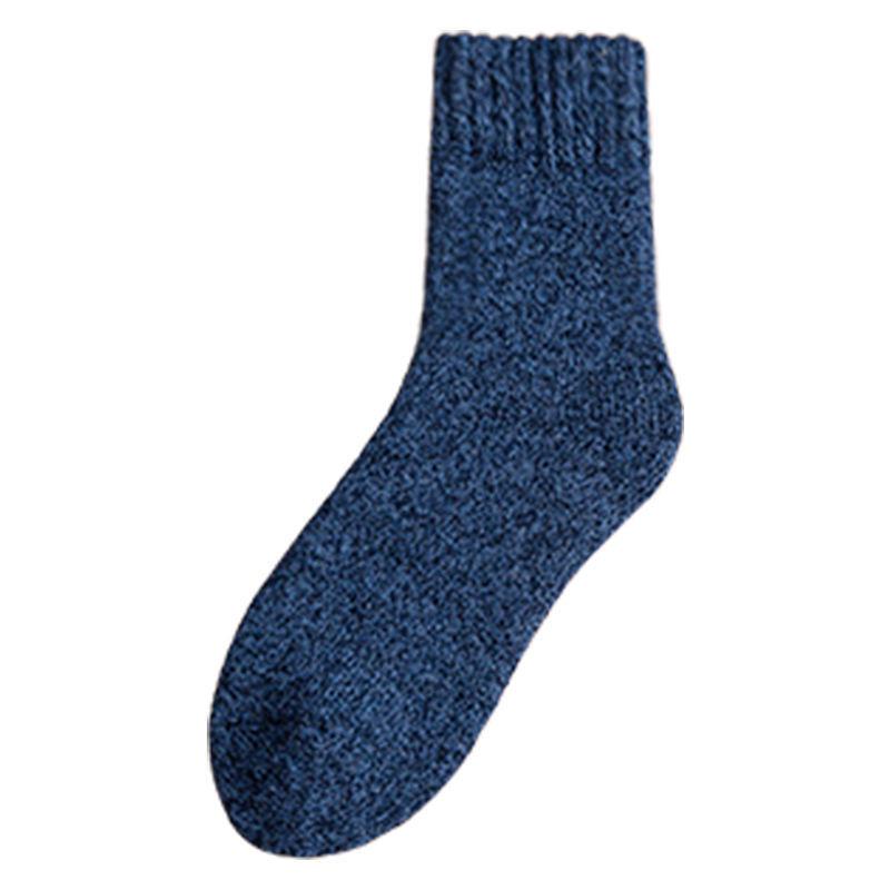 

Мужские утолщенные махровые носки до середины икры - Теплый осенне-зимний стиль Priority Shipping синий
