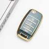3/4 Buttons Tpu Folding Car Key Cover Auto Shell Fob Holder Bag For Kia Sid Rio Soul Sportage Ceed Sorento Cerato K2 K3 K4 K5