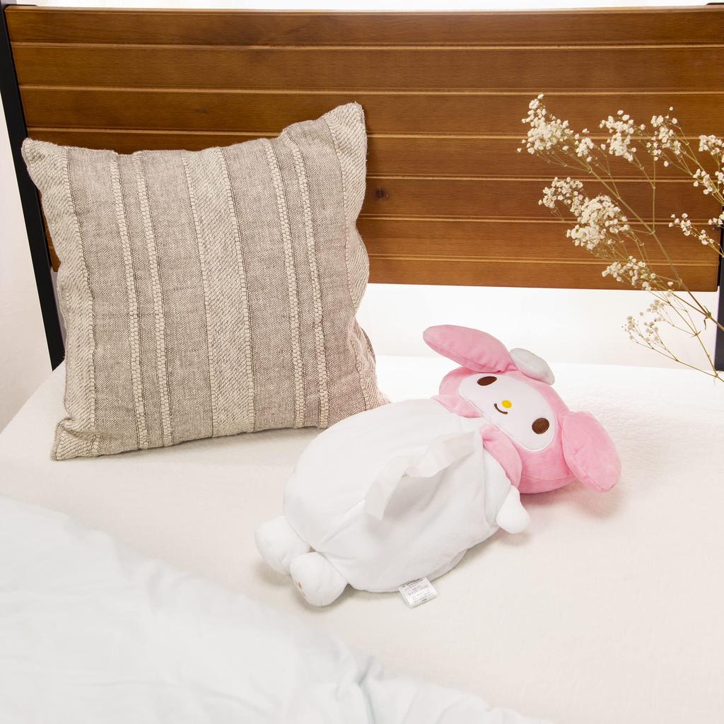 MORIPiLO Sanrio Tissue Case Hanging Melody Tissue Box 40cm Melty To the Touch Cute Car Goods Stuffed Toy Paper Holder Pink SANRIO Character Morishita