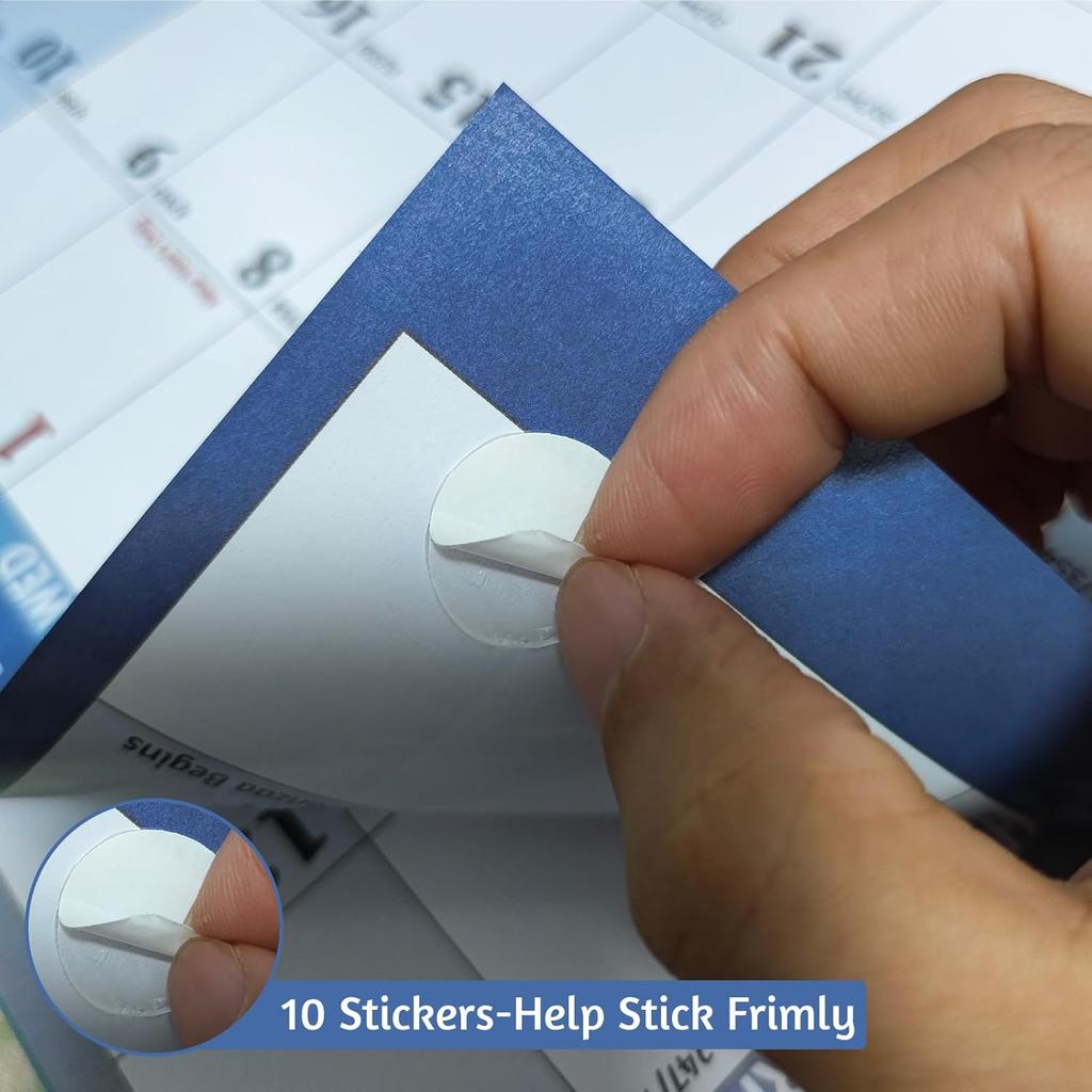 2026 Dry Erase Calendar – Large Yearly Wall Calendar 2026, 45.1'' X 33.7'', 2-Side Reversible Calendar 2026, Vertical/Horizontal, Jan 2026 – Dec