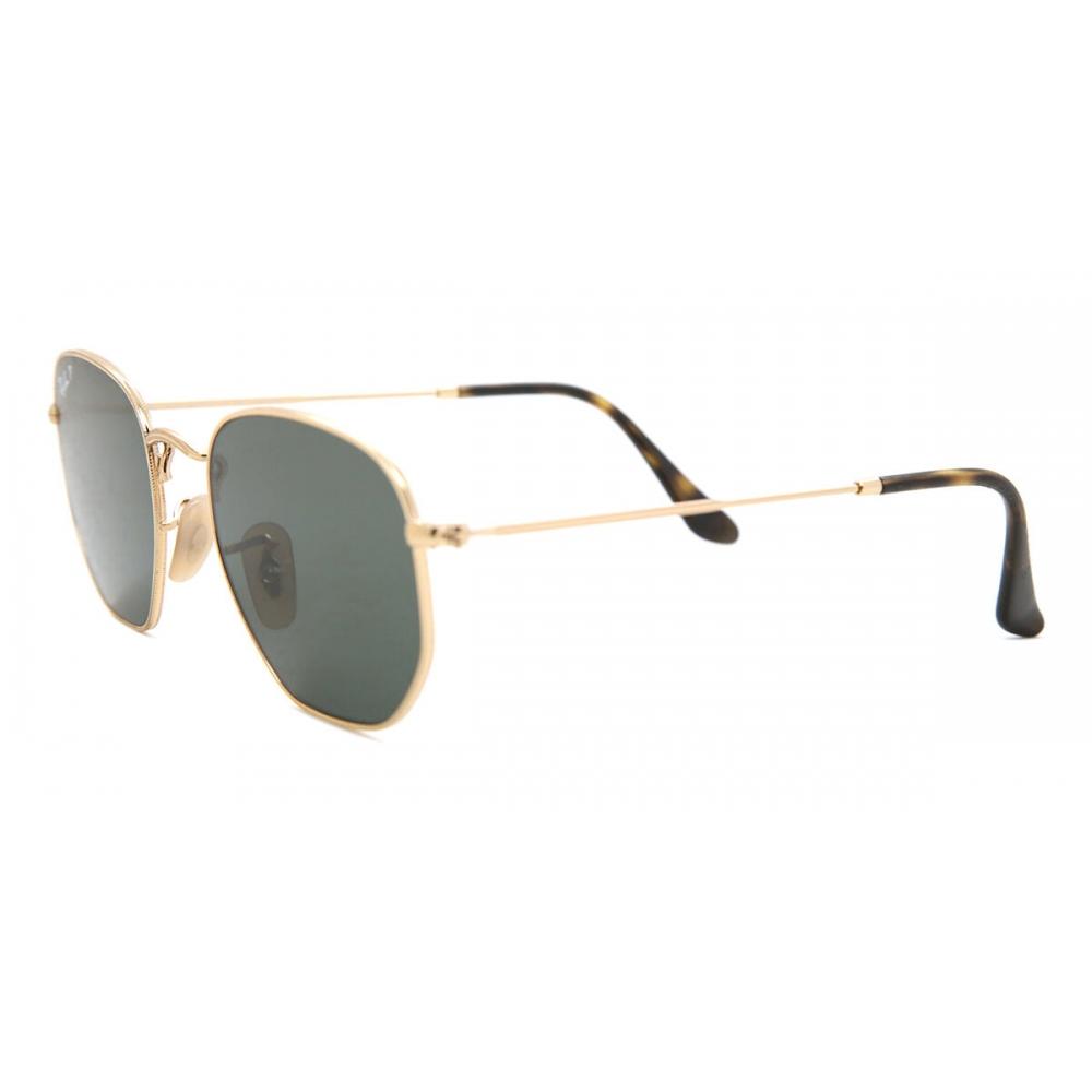Ochelari de soare Ray Ban Rb3548n Hexagonali Metal Lentile Plate Polarizați 001 58 Unisex