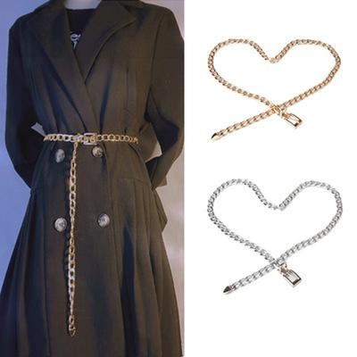 Fashion Metal Chain Women Belt  Waist Chain Dress Girls Lady Waistband Accessories Body Chain