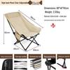 Moon High Back Portable Reclining Camping Chair