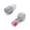 Compatible with Lego EV3: Large Motor 45544/31313, Medium Motor 45503, and Servo Motor 45502.