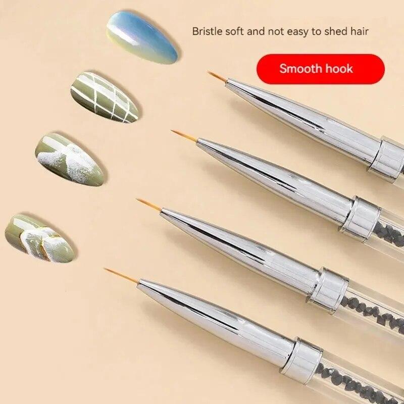Nail Art Brush Pen DIY Nail Painting Drawing Liner Nail Art Tool Nail Polish Brush Manicure Tool