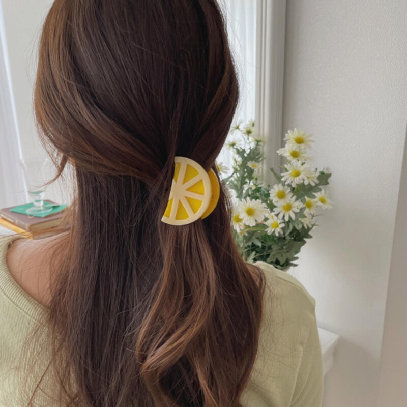 

Fruit Cellulose Half-Bundle Clips (2) Lemon