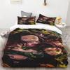 Duvet Cover Anime Demon Slayer Duvet Cover Comforter Bed Linen Single Twin Full Queen Size Kids Girl Boys Gift Queen/King Soft