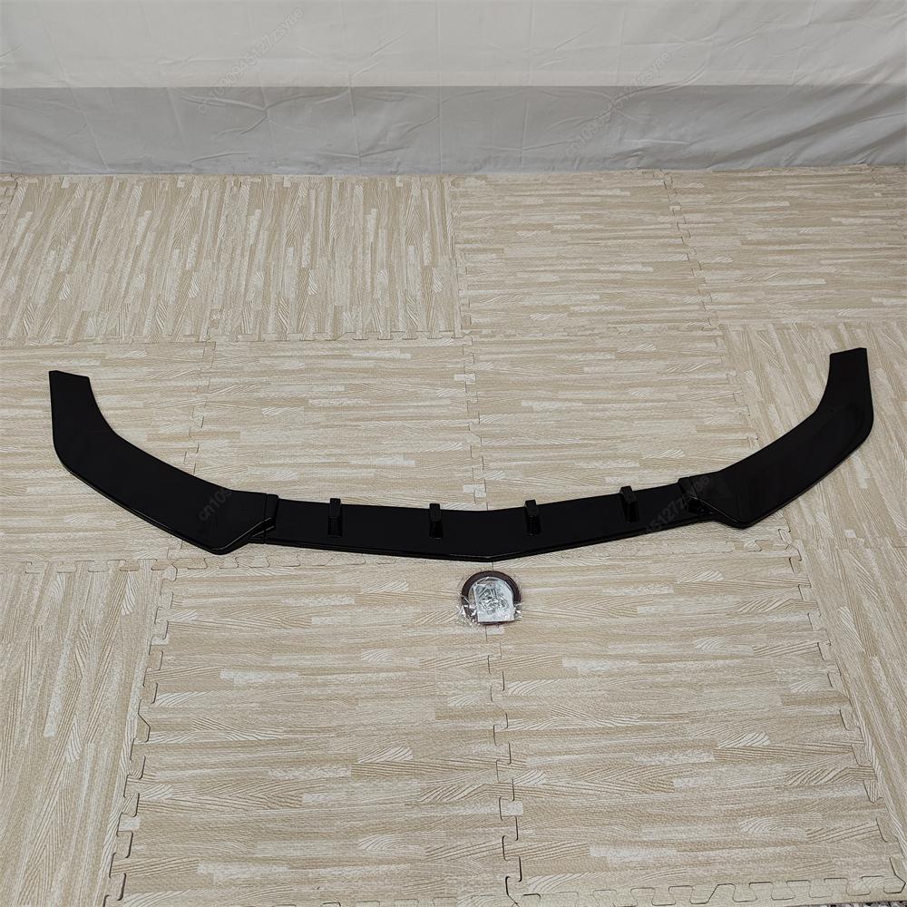 Maxton Style Front Bumper Lip Spoiler Splitter For Mercedes W212 E Class E43 C500 E400 E350 E300 AMG Line 2013-2015 LCI Tuning
