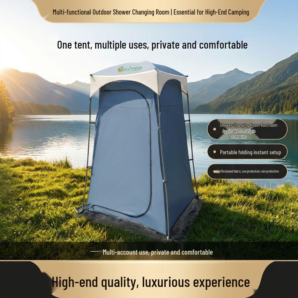 Tragbares wasserdichtes Outdoor-Camping-Dusch- und Umkleidezelt