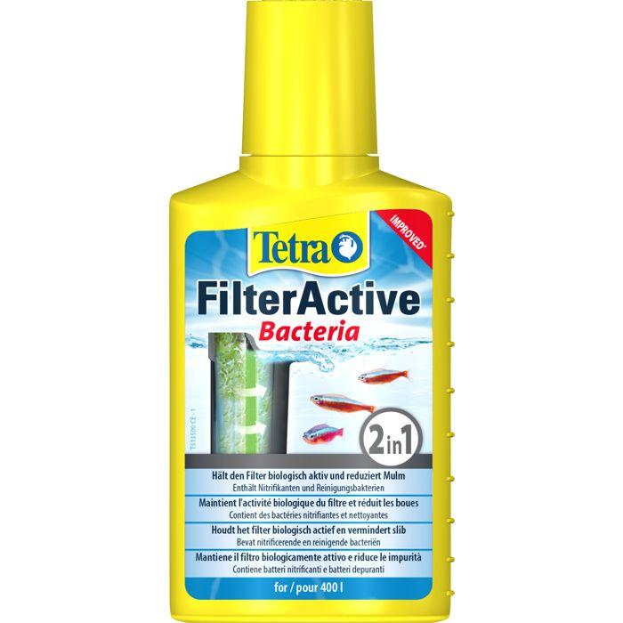 Produit De Traitement Pour Aquarium - Tetra - Filteractive 100ml - Poisson D'eau Froide - 100ml - Efficace