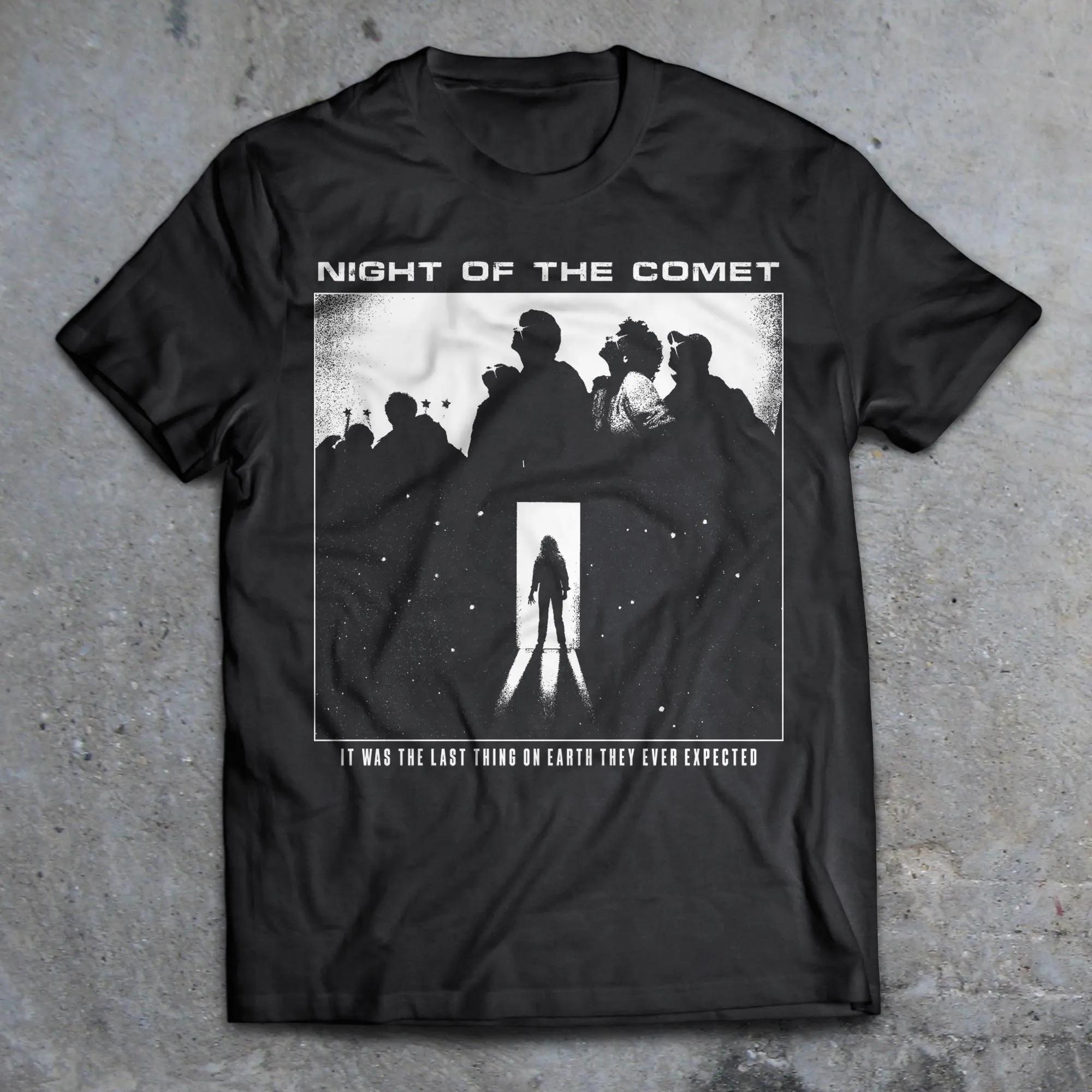 Night of the Comet 1984 Movie TShirt 80s Horror Shirt Summer Mens and Womens Loose and Breathable Tshirt Top S