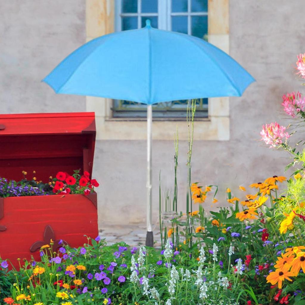 Plant Shade Umbrella Outdoor Plant Parasol Sun Protection Shade Cover Sunshade Accessories For Flower Beds Deck Poolside
