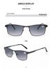 Men's Progressive Multifocal Reading Glasses: Dual-Use for Distance & Near, Anti-UV & Blue Light Protection