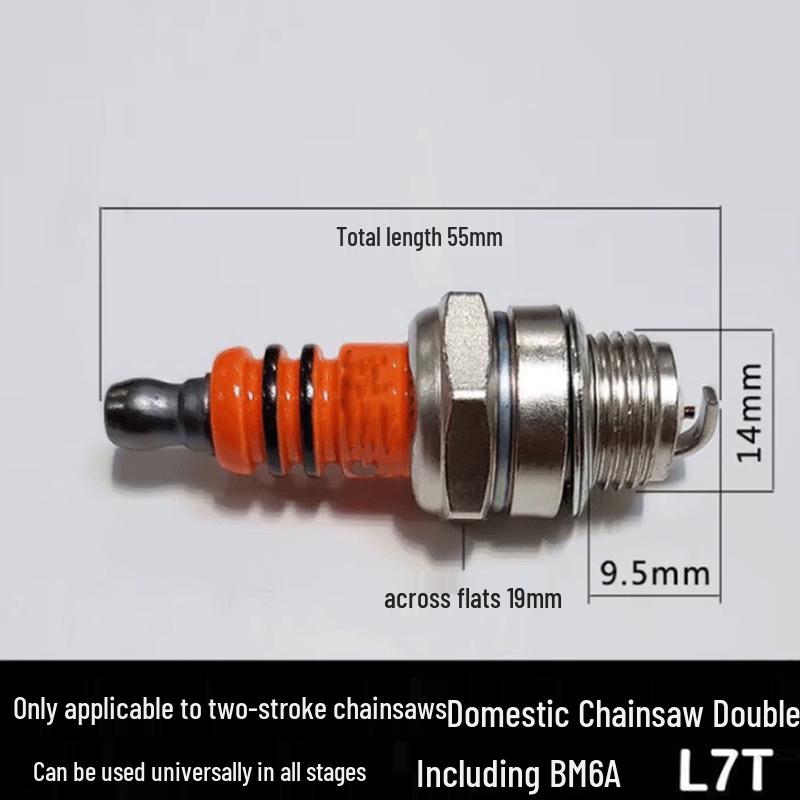 

AIDAI Universal 2-Stroke Chainsaw Spark Plugs (5-Pack) CN plug (adapter included)