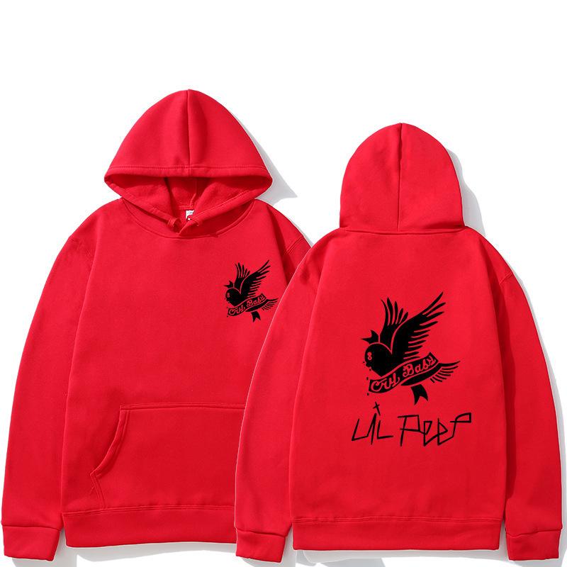 Lil Peep Unisex Street Trend Mikina s kapucí