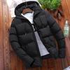 Hiver Rembourré en Coton Homme Nouveau Beau Vêtements Courts Rembourrés en Coton Version Coréenne Coupe Slim Tendance Veste Rembourrée en Coton