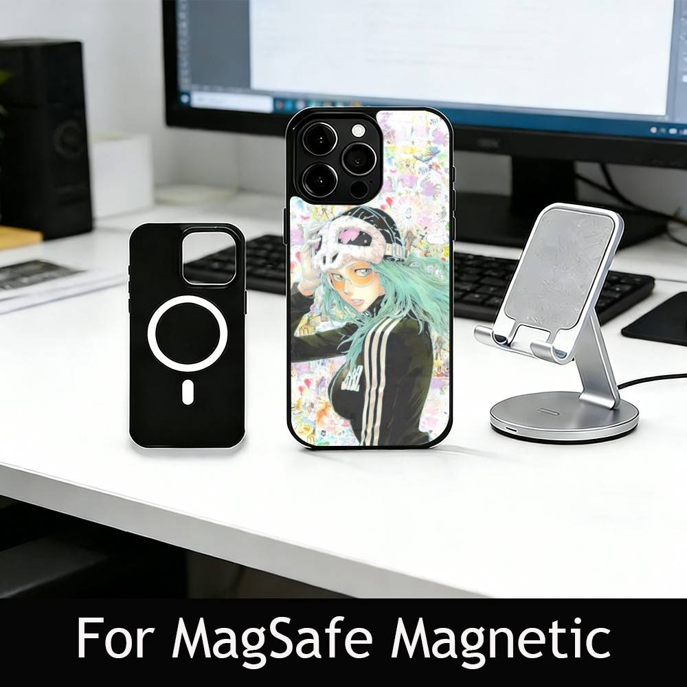 B-Bladee DG 3-3-3 Phone Case For iPhone17,16,15,14,13,12,11 Plus,Pro Magnetic with Magsafe Wireless Charging