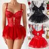 New Style Fashion Sexy Lace Underwear Set Sexy Lingerie Babydolls Erotic Mesh Nightdress Lace Sexy Nightdress Lingerie For Women