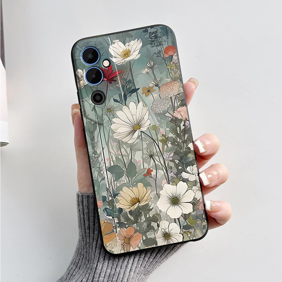 For Tecno Pova Neo 2 Case Pova Neo2 LG6n Cover Black TPU Soft Silicone Phone Case For Tecno Pova Neo 2 Coque Protective Fundas