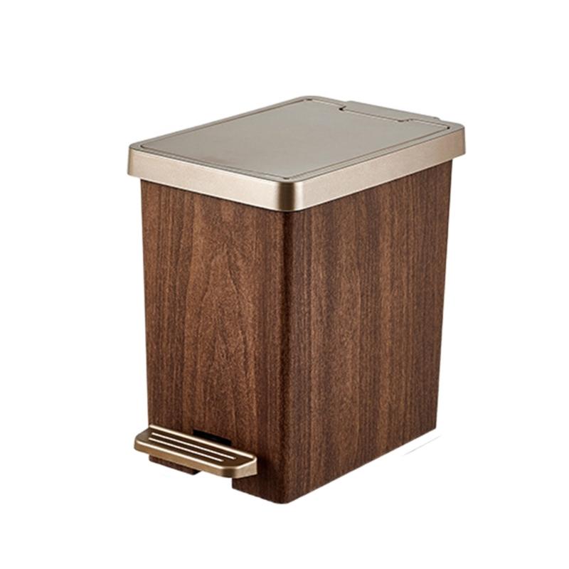 

Бытовое мусорное ведро с педалью, большой вместимости, мусорный бак, мусорное ведро, мусорный бак, аксессуары для ванной комнаты для дома