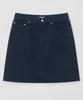 Jeonggamseutyudio Pigment Dyed Denim Skirt_3 Color