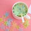 Luminous 3D Star Wall Stickers - Fluorescent Decor for Children's Bedroom or Girls' Room
