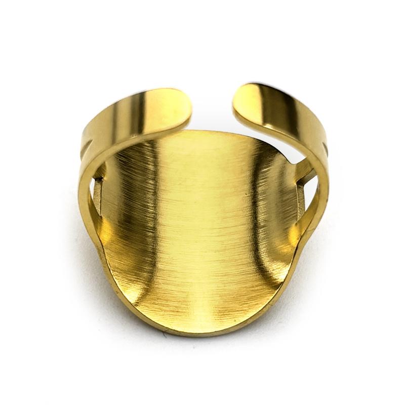 Saint Michael Protect Us Rings for Women Men Stainless Steel Gold Silver Color Protection Amulet Ring Jewelry anillos grandes