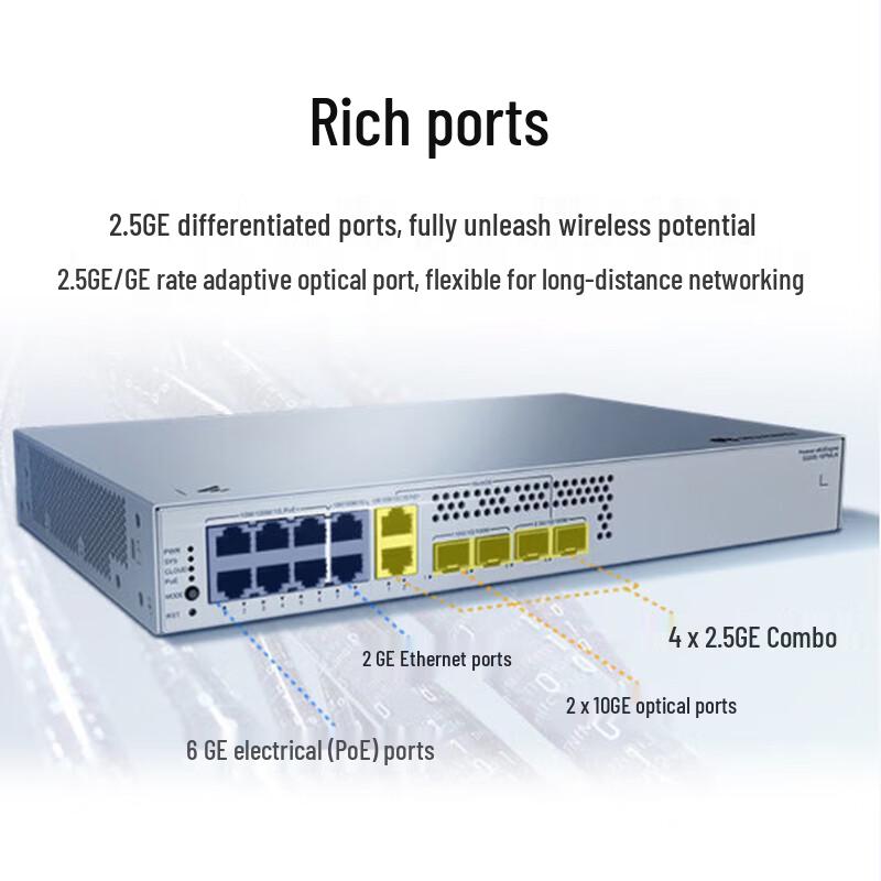 Huawei Kunling S220S-10PN4JX Enterprise PoE+ Managed Layer 2 Switch