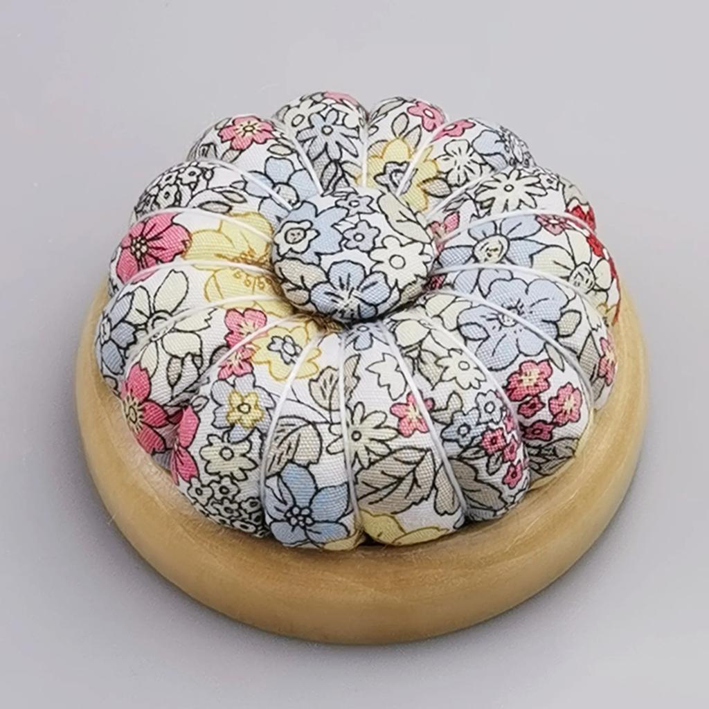 Wrist/Wooden Bottom Magnetic Needle Insertion Bag DIY Cross Embroidery Needle Insertion Pumpkin Plush Needle Insertion Bag