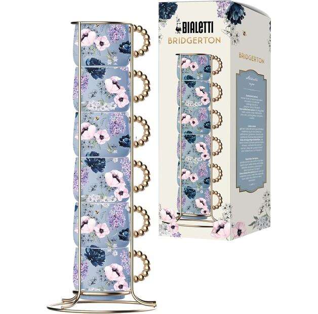 

Набор эспрессо чашек Bialetti Bridgerton, 6 предметов (BRID003)