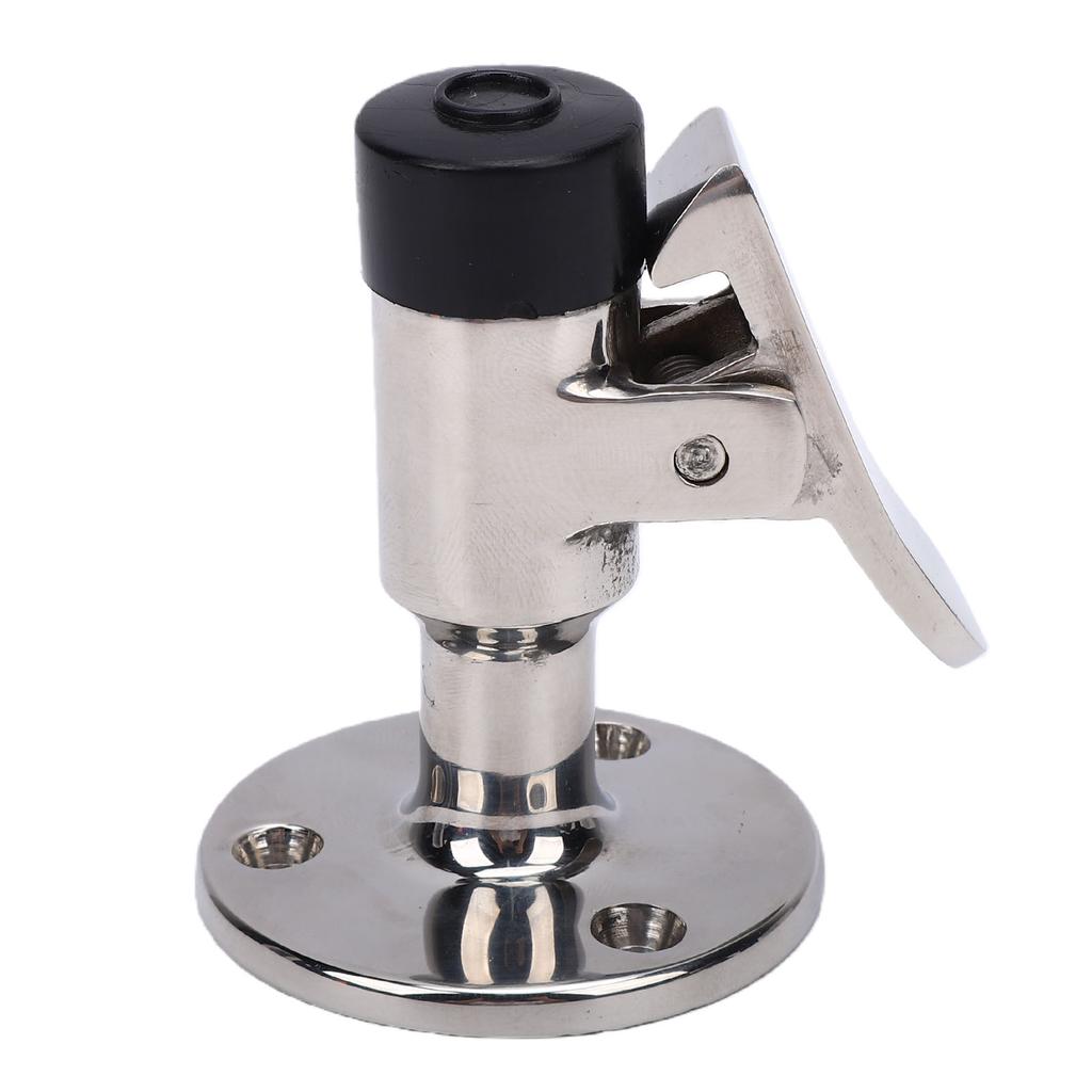 Marine Door Stopper with Hook Wall Mounted Stainless Steel Door Stopper Catch Set for Boats Ships Yachts