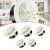 ABS Ventilation Grille Vent Cover Ventilation Grille Rotating Button