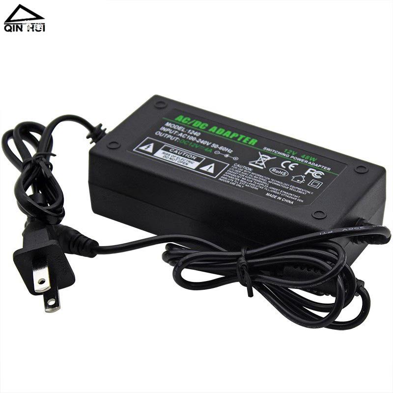 DC 12V Power Adapter for Cameras, Speakers, Amplifiers (1A-10A)