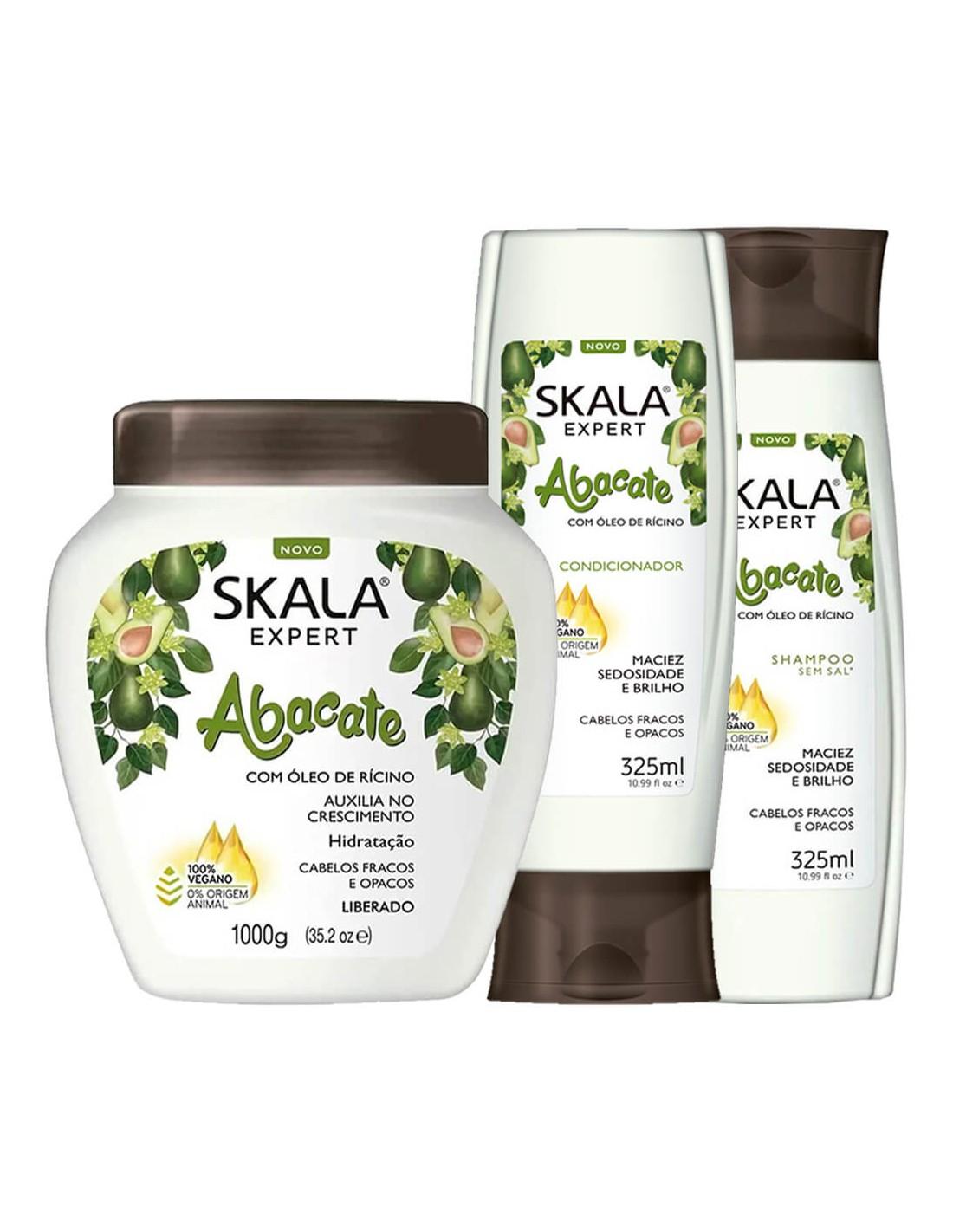 

Упаковка Skala Avocado Шампунь 325 мл + Маска 1 кг + Ревитье 325 мл