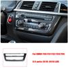 Carbon Fiber Pattern Car Stickers Gear Shift Panel Cover Interior Trim For BMW F30 F31 F32 F36 3 4 Series 2013-2019 LHD
