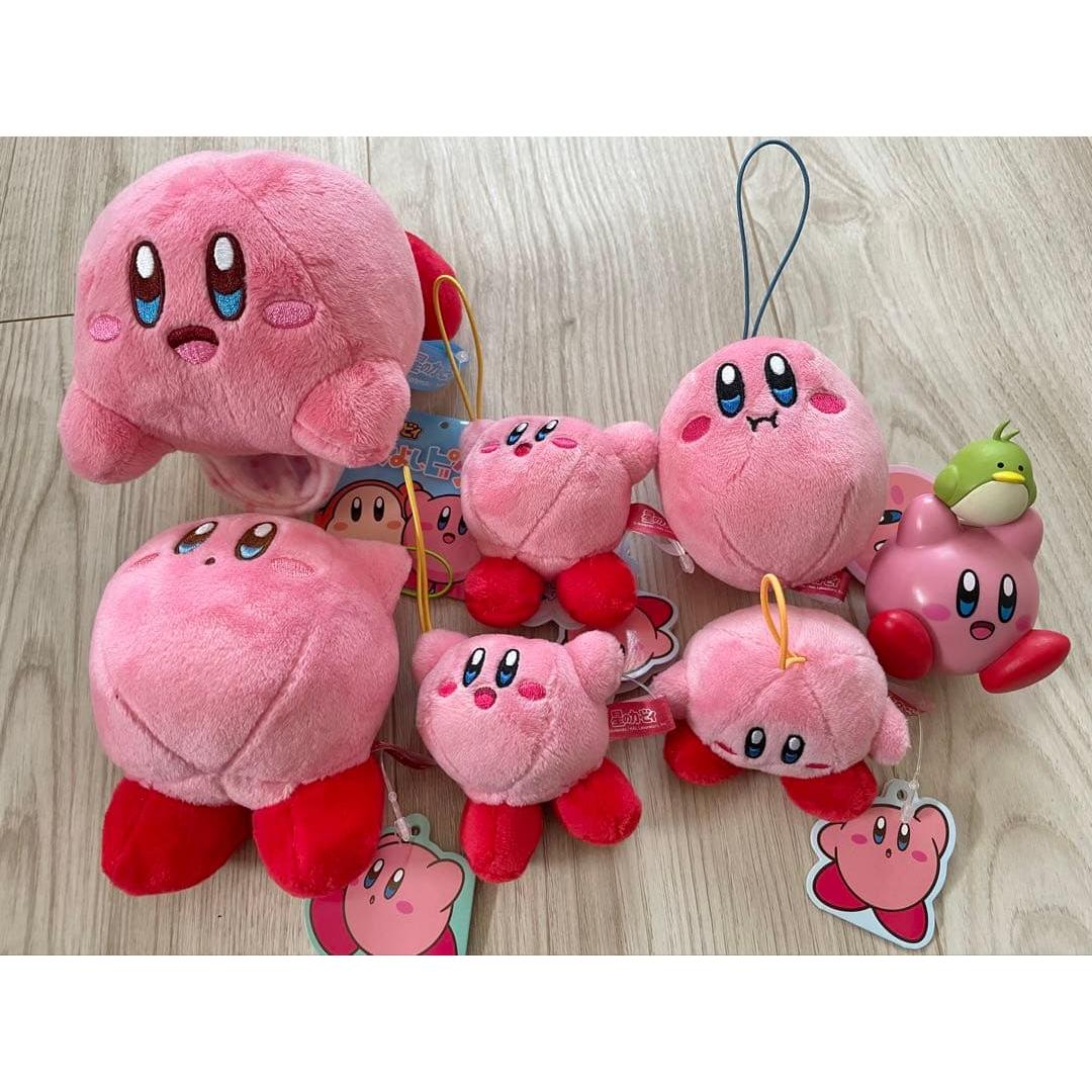 Kirby s Dream Land Mascot Plush Toy Otari Koboshi 7 Pieces Sold in Bulk