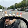 5Pcs Resin Miniatures Slacking Duck Figurines Cute Mini Duck Ornaments For Micro Landscape Decor Diy Craft Accessories