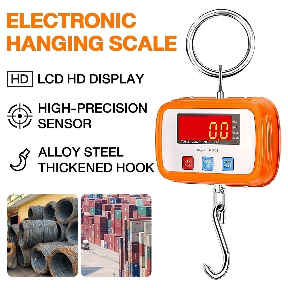 High-Precision Digital Crane Scale Mini Hook Scale Portable Hanging Scale  Industrial Household