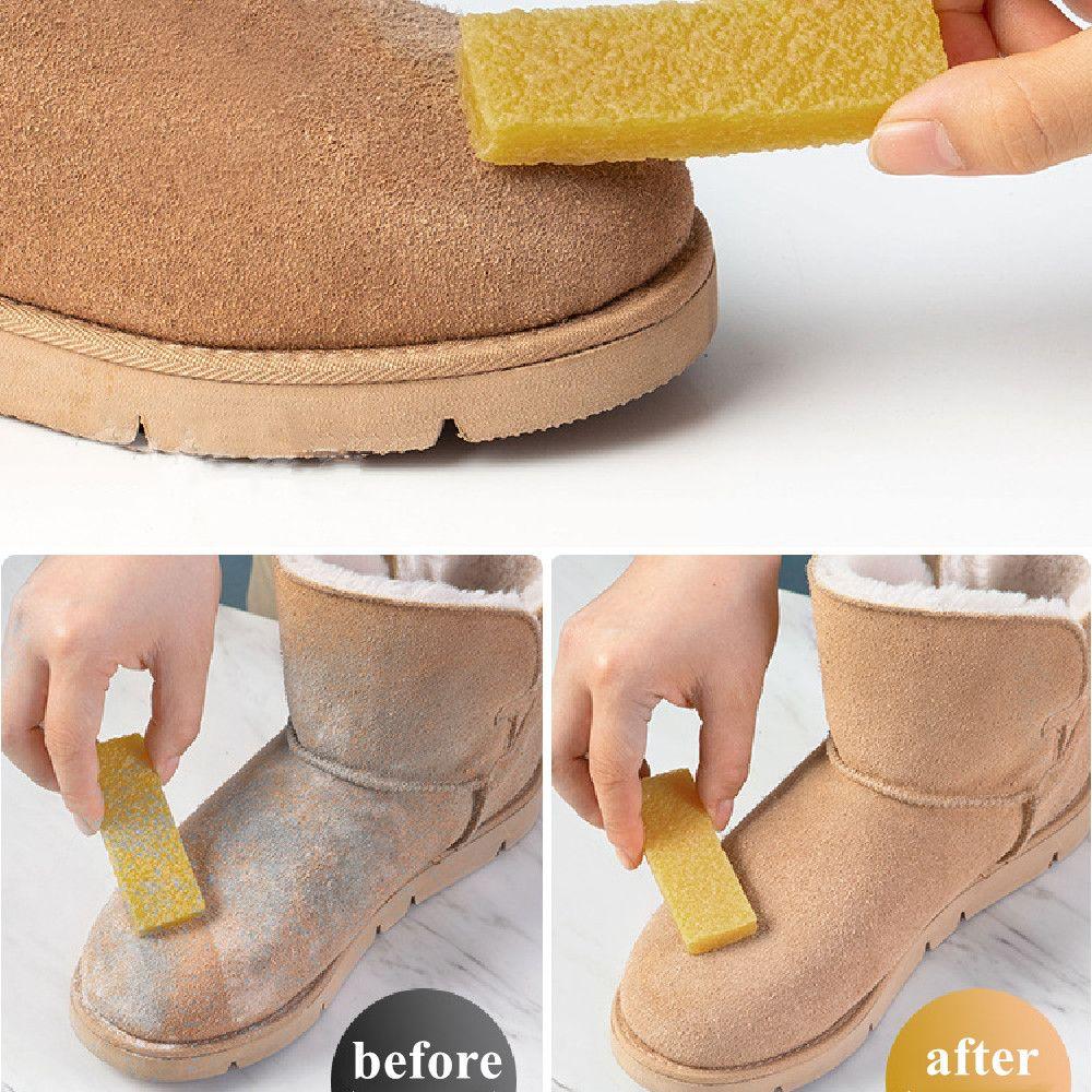 Matte Leather Washing Decontamination Rubber Shoes Cleaner Cleaning Eraser Shoe Brush