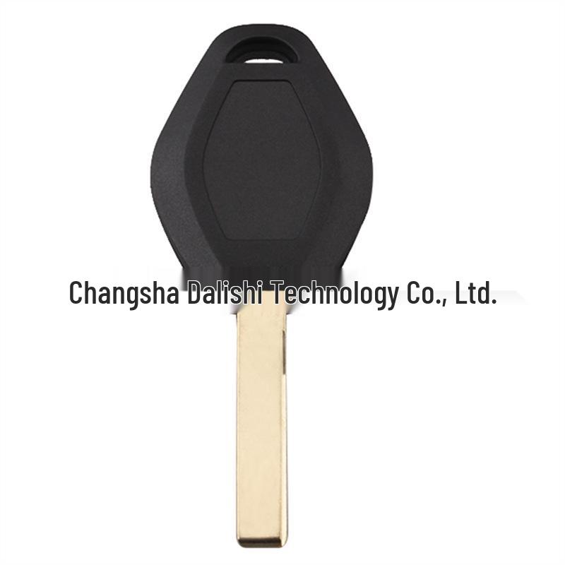 BMW Compatible Car Key Shell for E38, E39, E46, 3 Series, 5 Series, EWS, Straight Key Replacement (No Logo)